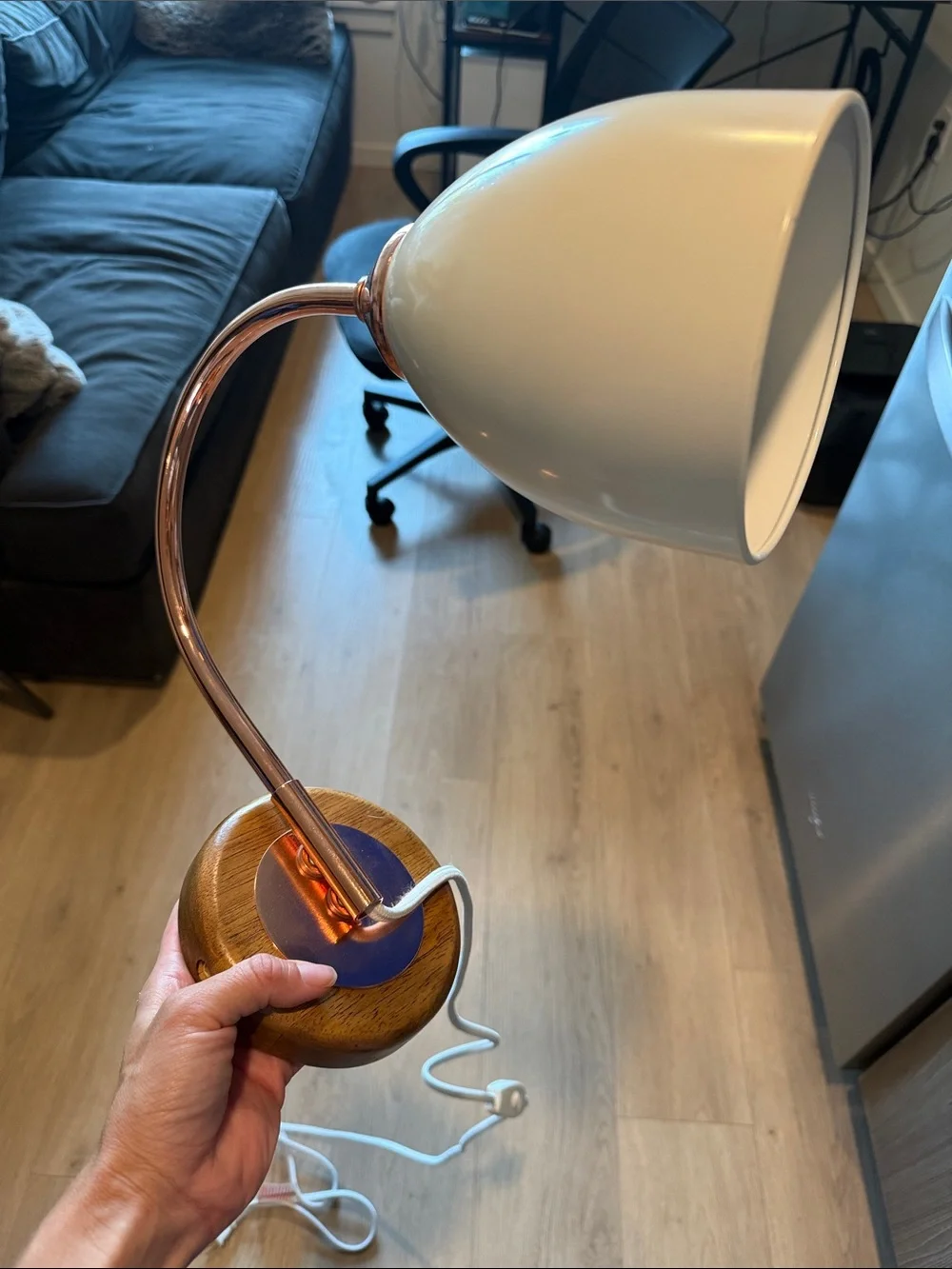 Rose Gold Sconce